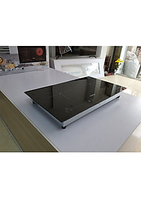 Bếp Từ Đôi Fumak FM-IC2000 Mặt kính cường lực, hệ thống cảm ứng, công suất 4000W - Hàng Chính Hãng