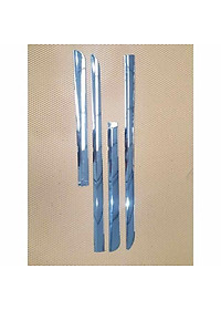 NẸP SƯỜN, NẸP HÔNG XE DÀNH CHO INNOVA 2017-2020,2021 Nhựa ABS Mạ Crom Sáng