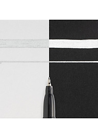 Bút Đánh Dấu Sakura Pentouch Extra Fine 0.7mm 41102 - Màu Bạc