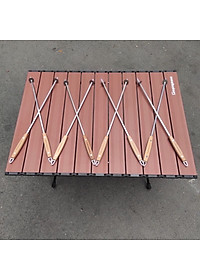 Đồ cắm trại bộ 8 xiên nướng BBQ campingmoon campoutvn du lịch dã ngoại có túi sang trọng đựng kèm glamping không rỉ sét hợp vệ sinh A185