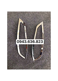 Ốp viền đèn gầm sau TOYOTA VIOS 2021 mạ crom cao cấp, bộ 2 chi tiết