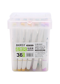 ART MARKER - Hộp Bút Lông Hai Đầu-(12/18/24/36/48)-Màu -BAOKE | MP2913