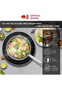 Bếp từ đơn LEBENLANG LBII5505S mặt kính chịu lực, có chức năng hẹn giờ, cài đặt thời gian nấu, công suất 2000W - hàng chính hãng