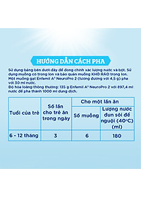 Sữa bột Enfamil A2 Neuropro 2 350g giúp dễ tiêu hóa, hấp thu cho trẻ từ 6-12 tháng tuổi