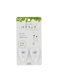 Set 2 bộ móc treo đồ có núm thít chân không ( 2 chiếc/bộ ) ( Giao màu ngẫu nhiên ) - Hàng nội địa Nhật Bản.