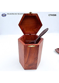 Muỗng Thìa Xúc Trà Gỗ Trắc Cao Cấp Dụng Cụ Trang Trí - CTH596