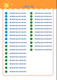 Combo Bài Tập Tuần và Đề Kiểm Tra Toán, Tiếng Việt Lớp 2 - Chân Trời Sáng Tạo - Học kì 1