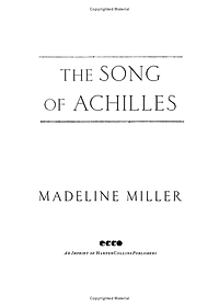 The Song Of Achilles