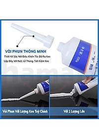Keo Vá Trám Tường Đa Năng Che Vết Nứt Sửa Chữa Tường Nhà Hiệu Quả Kèm Đầu Nối & Dụng Cụ Trám