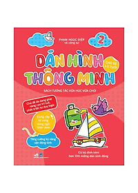 Bộ Dán hình thông minh cho bé 1-5 tuổi (Trọn bộ 04 cuốn) - Bản Quyền