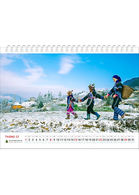 Lịch bàn Phong Cảnh Vùng Cao 2024 Cơm Có Thịt - Quỹ Trò Nghèo Vùng Cao