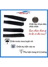 Vè mưa Huyndai Getz vè đen che mưa bảo vệ trang trí xe