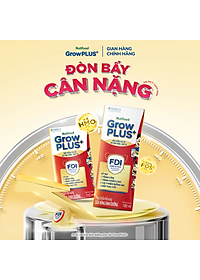 Thùng Sữa bột Pha Sẵn GrowPLUS+ Suy Dinh Dưỡng (Đỏ) - Tăng Cân, Tăng Chiều Cao (48 Hộp x 110ml) (Bao bì tùy lô hàng)