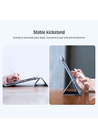 Bao da Nillkin Bumper Leather Pro dành cho ipad Gen 10 2022 10.9inch - Hàng chính hãng