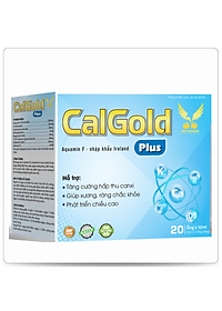 [TPBVSK] CALGOLD PLUS - Bổ sung canxi từ tảo biển đỏ (Nhãn vàng)