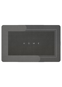 Thảm Lau Chân Nhà Tắm Đa Năng Chất Liệu Chống Trơn Trượt Cao Cấp 4 Lớp Thấm Hút Tốt 40x60cm Loại 1 - Hàng Chính Hãng MINIIN-( Màu Và Chữ Ngẫu Nhiên)