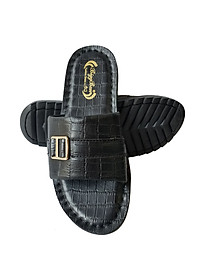 Dép Nam Quai Ngang Da Bò Thật BIGGBEN Cao Cấp DN308