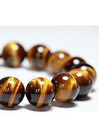Vòng Tay Tỳ Hưu Đá Mắt Hổ 14MM