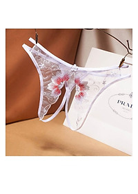 Quần Lót Mềm Giấu Đường May Phối Ren Cho Nữ - Quần lót xẻ dáy sexy - quần lót lọt khe C53