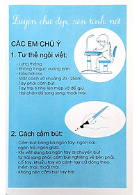 Sách Luyện Viết Đúng, Viết Đẹp 1 - Tập 1