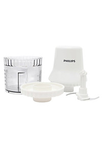 Máy Xay Thịt Philips HR1393 – 0.7 Lít - Trắng - Hàng Nhập Khẩu