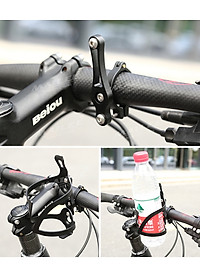 Pad gắn giá đỡ bình nước xe đạp chất liệu Nhôm lắp đặt ngang dọc cho đường kính 19-44mm - Mai Lee