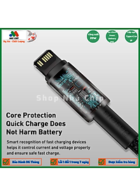 Cáp sạc nhanh, siêu bền C to IP 20W Baseus Tungsten Gold dùng cho iPhone 12/ iP11 Series/ iPXS Max (20W, Fast Charging & Data Cable)- Hàng chính hãng