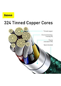 Cáp sạc nhanh C to C màn hình LED PD 100W Baseus Display Series CATSK-C01- Hàng chính hãng.