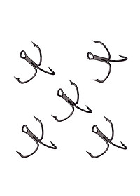 Combo 10 Lưỡi  Câu 3 Tiêu có ngạnh Thép không rỉ gắn mồi giả, câu lure lưỡi ba tiêu LC-6