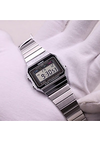 Nơi bán Đồng hồ unisex dây kim loại Casio Standard chính hãng A700W-1ADF