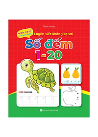 Bộ Vở Viết Xóa Được - Wipe Clean Luyện Viết, Làm Toán Không Sợ Sai ( Bộ 5 Cuốn) - Tặng Kèm 2 Bút