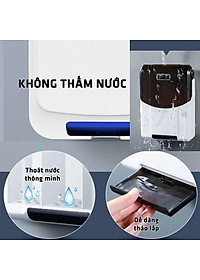 Hộp đựng đũa thìa muỗng dao khử khuẩn chống ẩm mốc dán tường , máy sấy dụng cụ nhà bếp tiệt trùng bằng tia UV - gia dụng thông minh