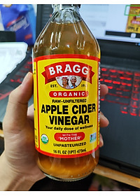 Giấm Táo Hữu Cơ Bragg Nhập Khẩu Chính Hãng Từ Mỹ