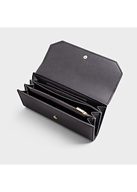 Ví Yuumy ( Thời trang nữ nắp gập kiểu cầm tay dáng dài - Ví da Seasand YV76 )