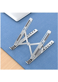 Giá Đỡ Laptop Bằng Hợp Kim Nhôm Chắc Chắn Hỗ Trợ Tản Nhiệt, Có Thể Gấp Gọn, Chỉnh Độ Cao Theo Nhu Cầu Sử Dụng GD02 Hàng Chính Hãng