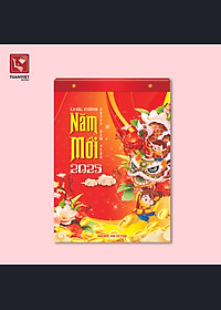 LỊCH BLOC 2025 TUANVIET BOOKS - Block lịch kích cỡ (24x35cm, 20.5x30.5cm, 17x24cm, 10x14.5cm) - Mẫu ngẫu nhiên