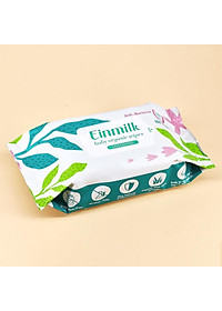 [Einmilk.ân ninh] Khăn ướt dành cho bé đến từ singapre (không mùi,không màu ) 100 tờ 1 gói