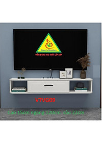 Kệ Ti Vi Treo Tường Trang Trí VTVG09 - Nội Thất Lắp Ráp