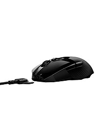 Chuột game không dây Lightspeed RGB Logitech G903 - Cảm biến Hero 25k, pin sạc 140h+, thiết kế thuận cả 2 tay, pin 180h, PC/Mac - Hàng chính hãng