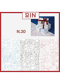 Giấy bọc sách vở / Giấy gói quà / giấy bao tập / giấy bao vở học sinh, sinh viên size A4, B5, A5 cao cấp – 24 cuốn