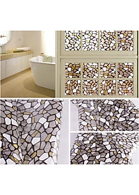 Combo 5 Mét  Decal Giấy Dán Kính Đá Viên Phong Cách (5 Mét dài x 0.45 Mét Ngang)