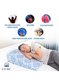 GỐI CHỐNG TRÀO NGƯỢC DẠ DÀY NGƯỜI LỚN , GIẢM HẲN HO, NGỨA HỌNG, SẠCH PHỔI, CHỐNG PHÙ MẶT