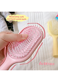 Lược Chải Tóc Gỡ Rối , Lược Chải Tóc Chống Tĩnh Điện Massage Da Đầu - Chính hãng (Giao màu ngẫu nhiên)