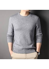 Áo len nam cổ tròn dệt kim công sở LNA20