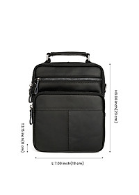 Túi đeo chéo nam DA BÒ THẬT phong cách mới  - BEE GEE DCN9240