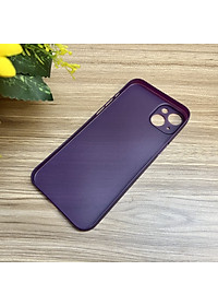 Ốp lưng Memumi dành cho iPhone 14 Plus siêu mỏng màu tím - hàng chính hãng