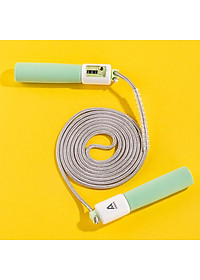 Dây nhảy thể dục sợi đan đếm số tự động Agnite - Chất lượng chuyên nghiệp siêu bền - Màu Hồng/ Xanh dương/ Xanh lá - F4111