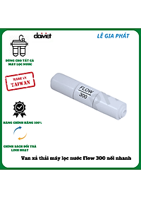 Van Xả Nước Thải Flow 300 Máy Lọc Nước Đầu Nối Nhanh ĐÀI LOAN - Hàng chính hãng