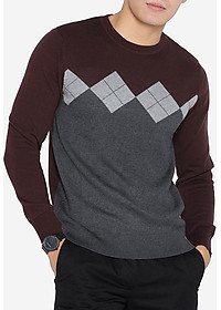 Áo Len Nam Aligro ALEND014 Phối - Xám Nâu