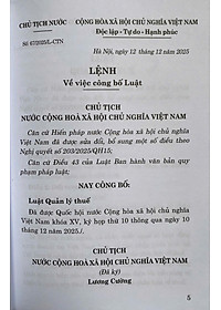 Luật Quản Lý Thuế Năm 2025